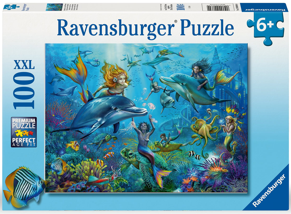 Ravensburger puzzle 100 pc Underwater Adventure 12000864V