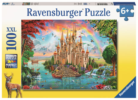 Ravensburger puzzle 100 pc Rainbow castle 132850V
