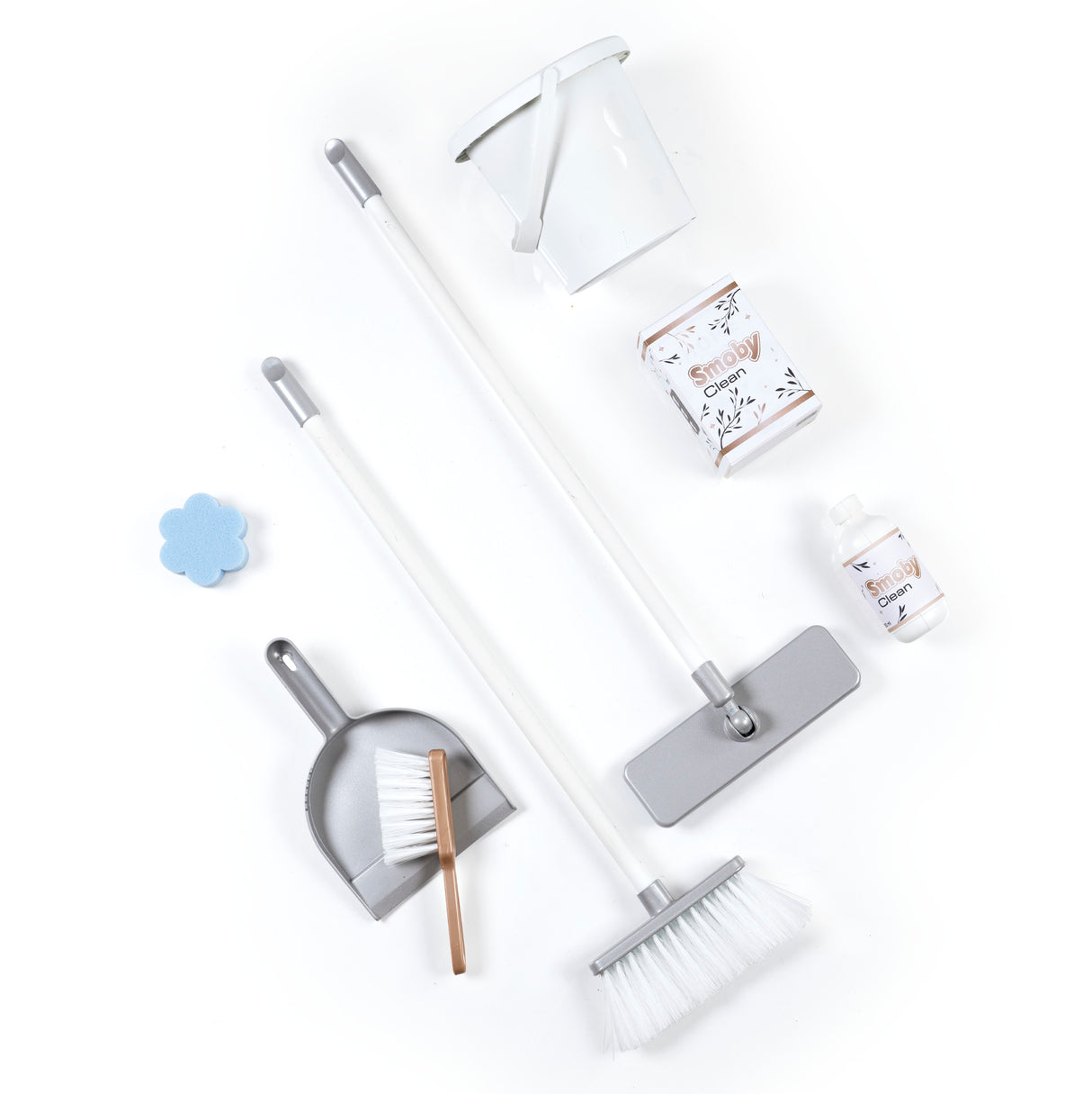 Smoby Cleaning Trolley + Vacuum Cleaner Rowenta 330325S