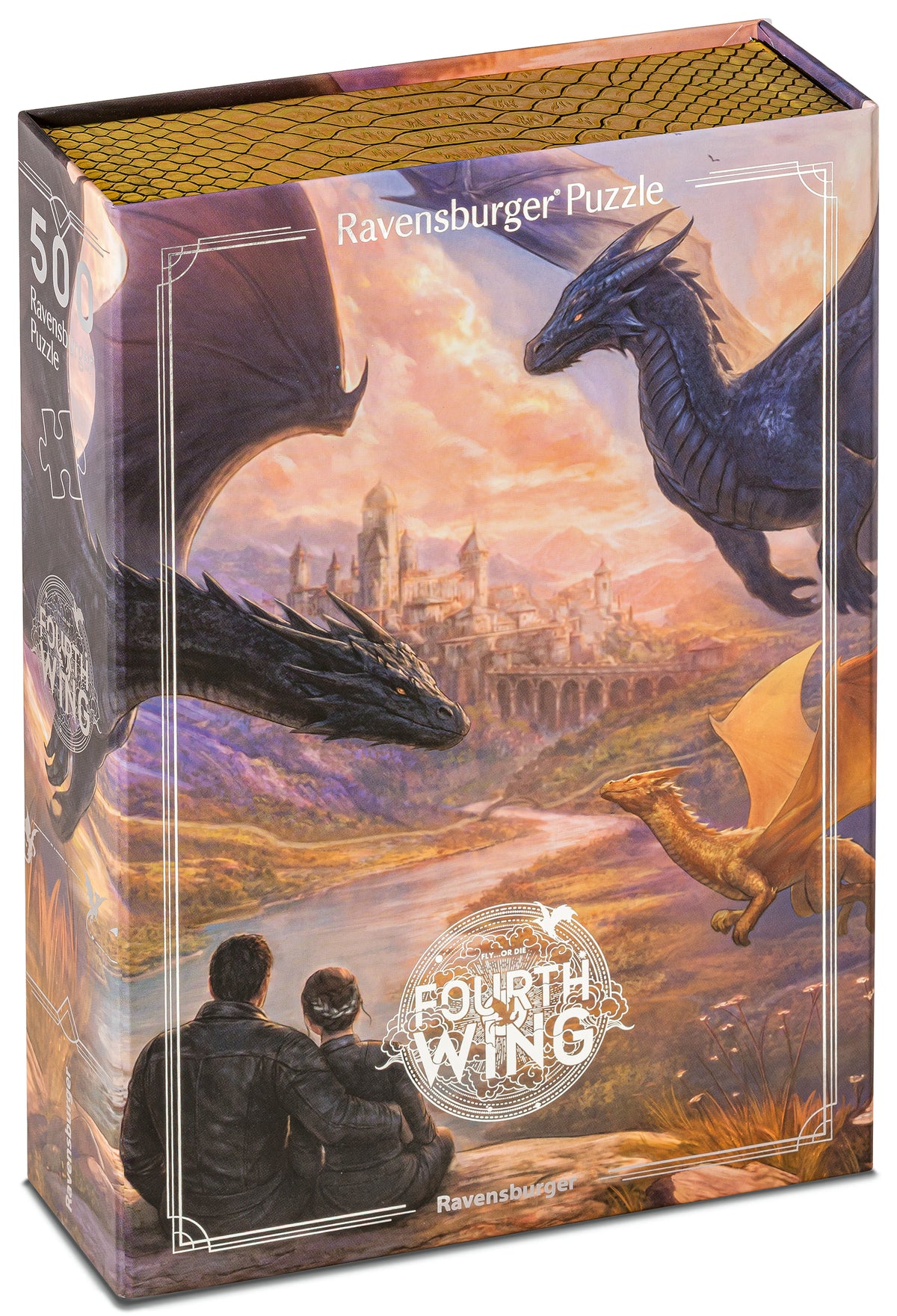Ravensburger Puzzle 500 Pieces: Rebecca Yarros "Fourth Wing" 12004399V