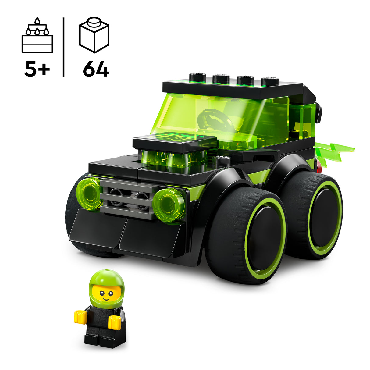 LEGO City Rides – Gaming Race Car 60484L