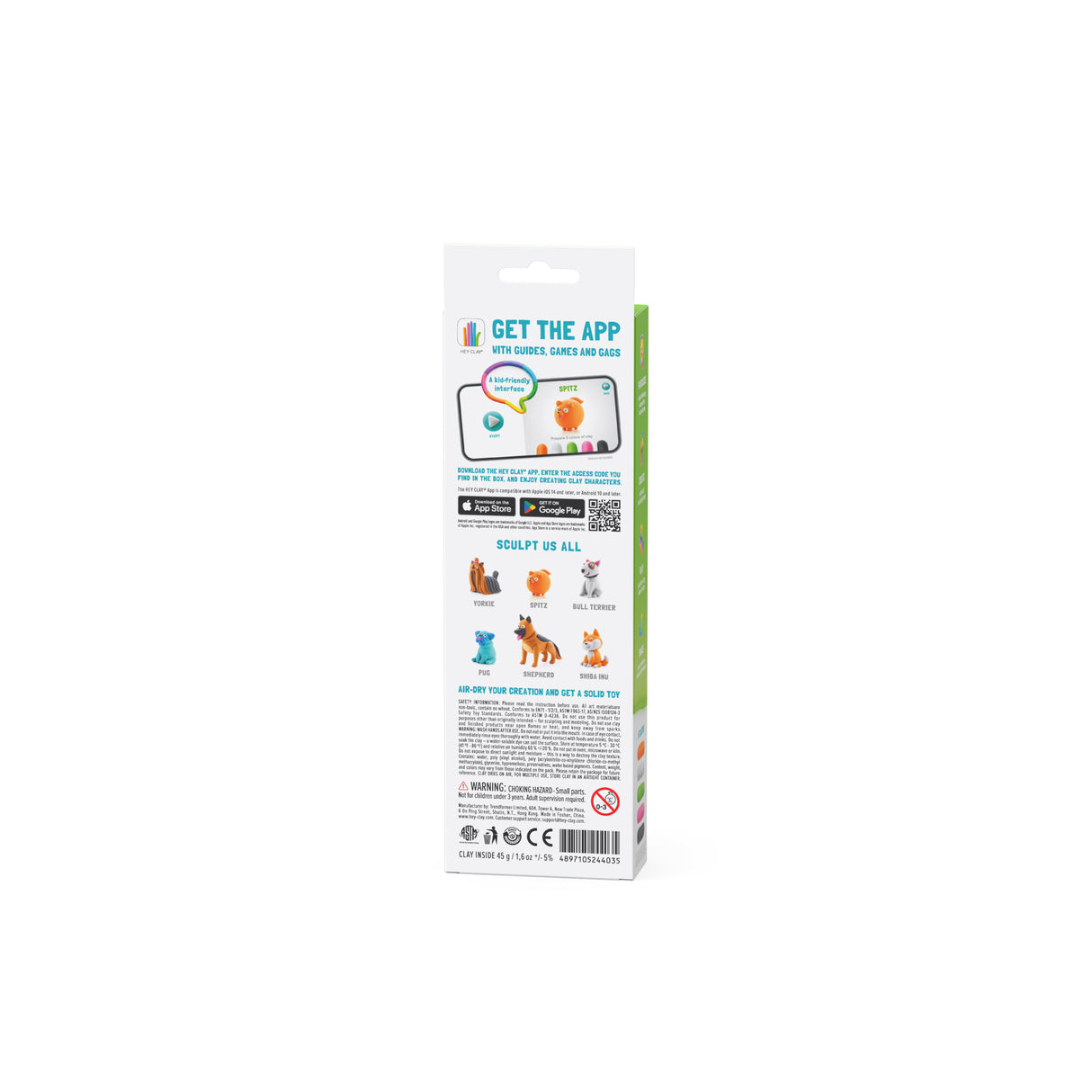 HEY CLAY Modeling Clay Spitz 3p 30117E