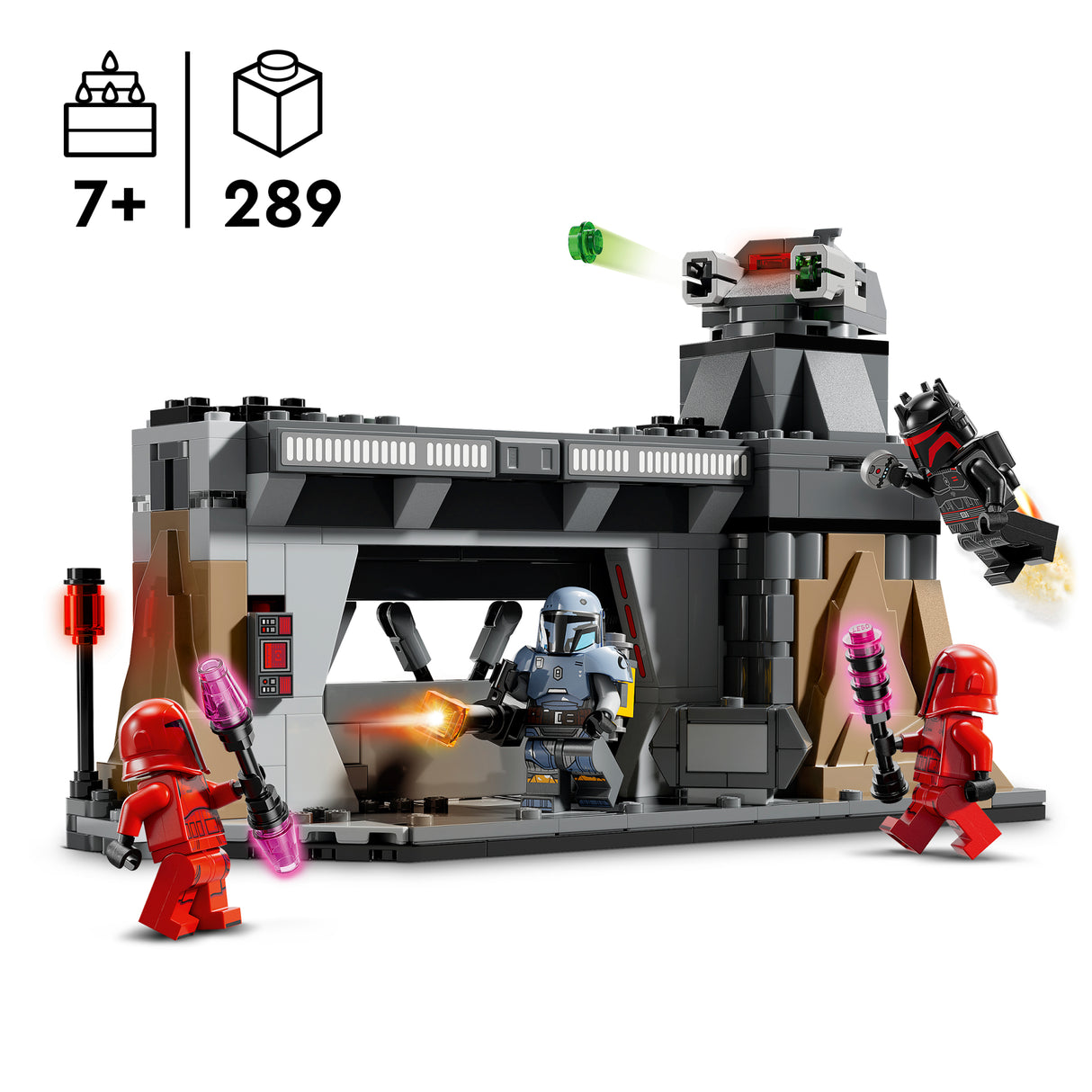 LEGO Star Wars Paz Vizsla and Moff Gideon Battle 75386L