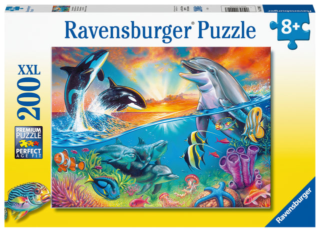Ravensburger Puzzle 200 pc Life in the Ocean 129003V