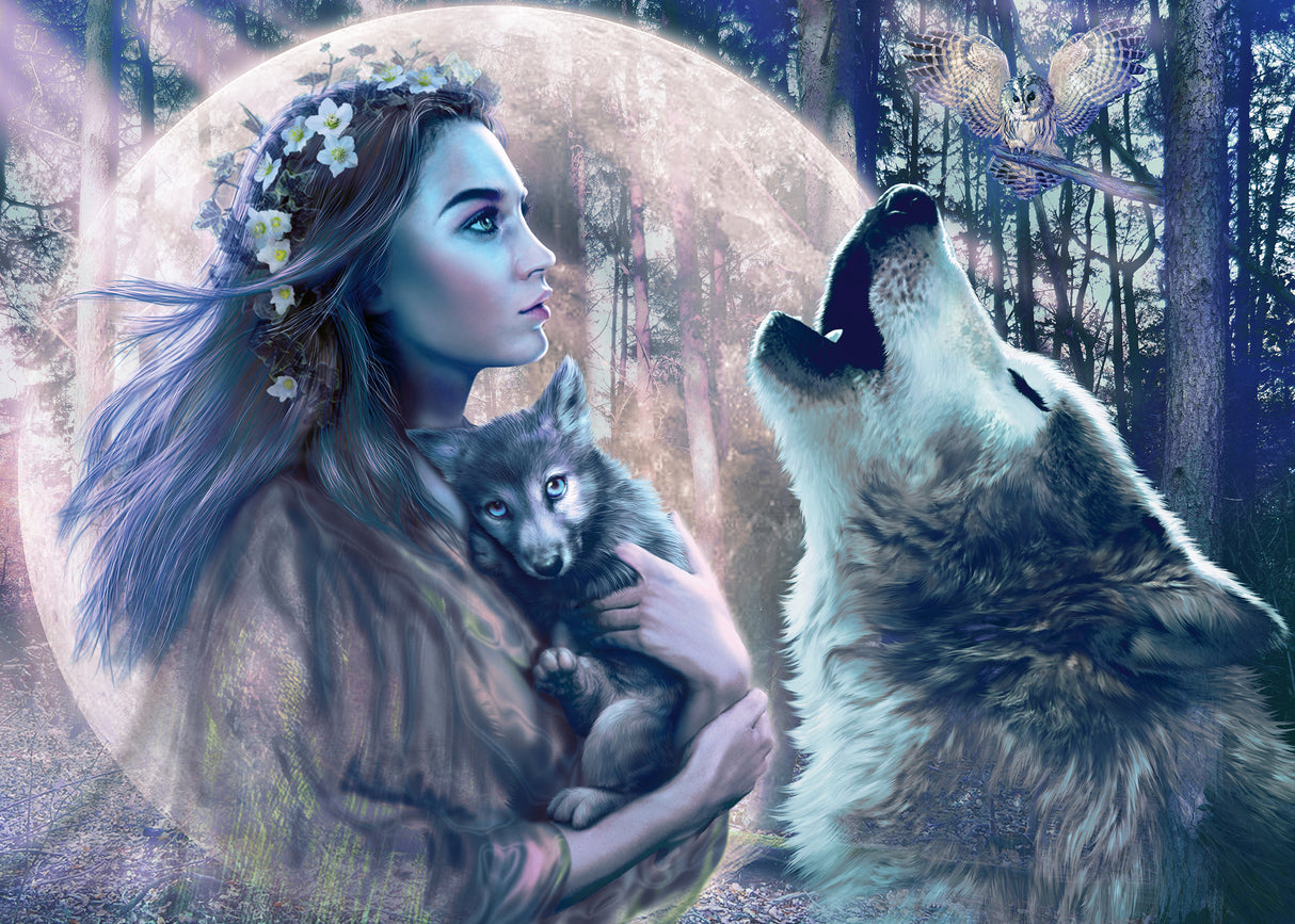 Ravensburger Puzzle 1000 pc Moonlight Magic 12000621V