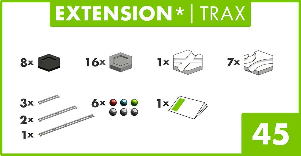 Ravensburger GraviTrax Rails extension set 22414UU