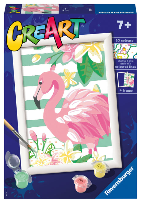 Ravensburger Paint by Numbers Flamingo 201877V