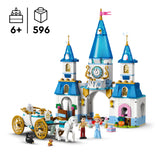 LEGO Disney Cinderella's Castle & Horse Carriage 43275L