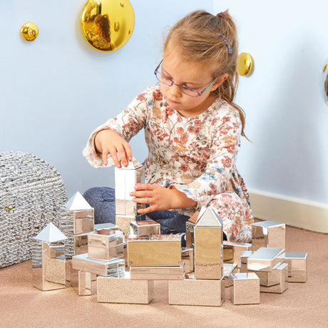 TTS Metallic Assorted Mini Blocks 16pk EY12236B