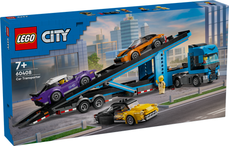 LEGO City Car Transporter Truck with Sports Cars 60408L