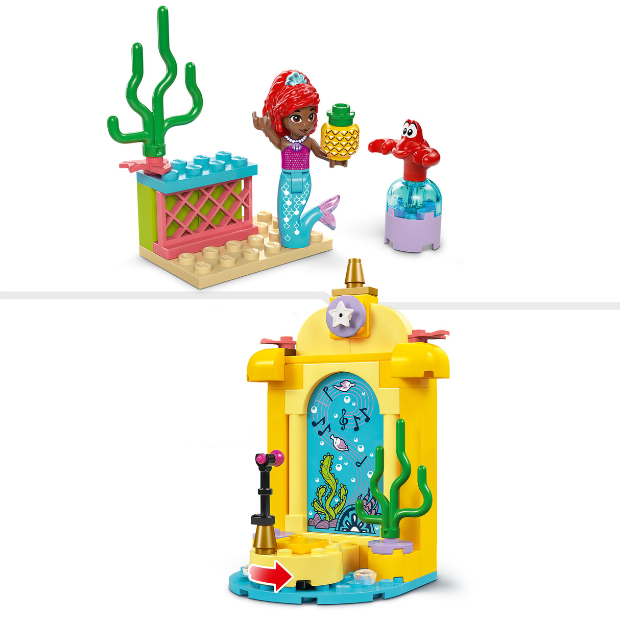 LEGO Disney Ariel's Music Stage 43235L