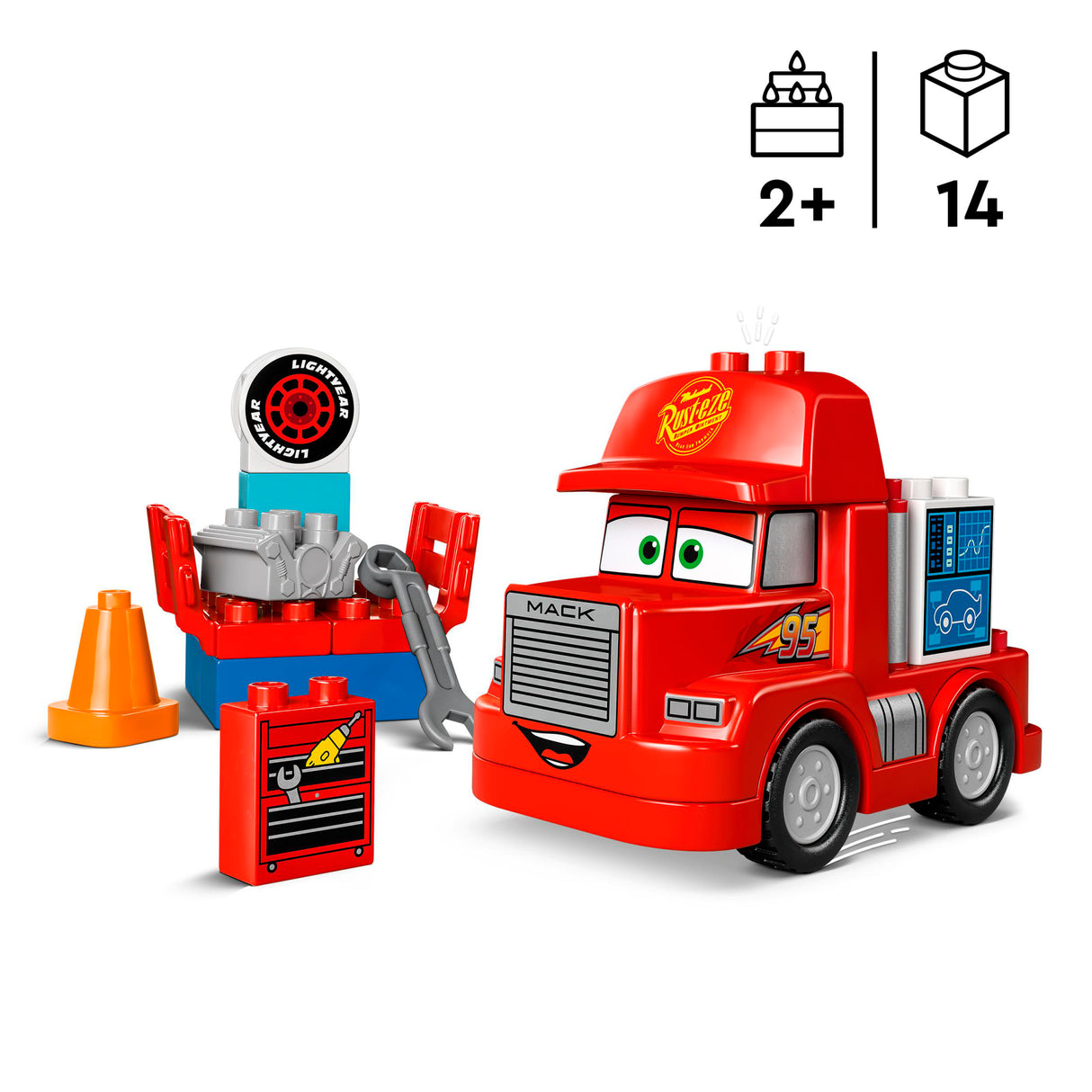 LEGO DUPLO Mack at the Race 10417L