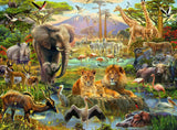 Ravensburger Puzzle 200 pc Animals of the Savanna  128914V