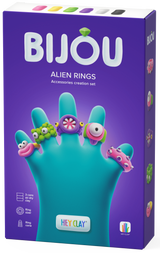 HEY CLAY Modeling Clay Rings Aliens 31003E