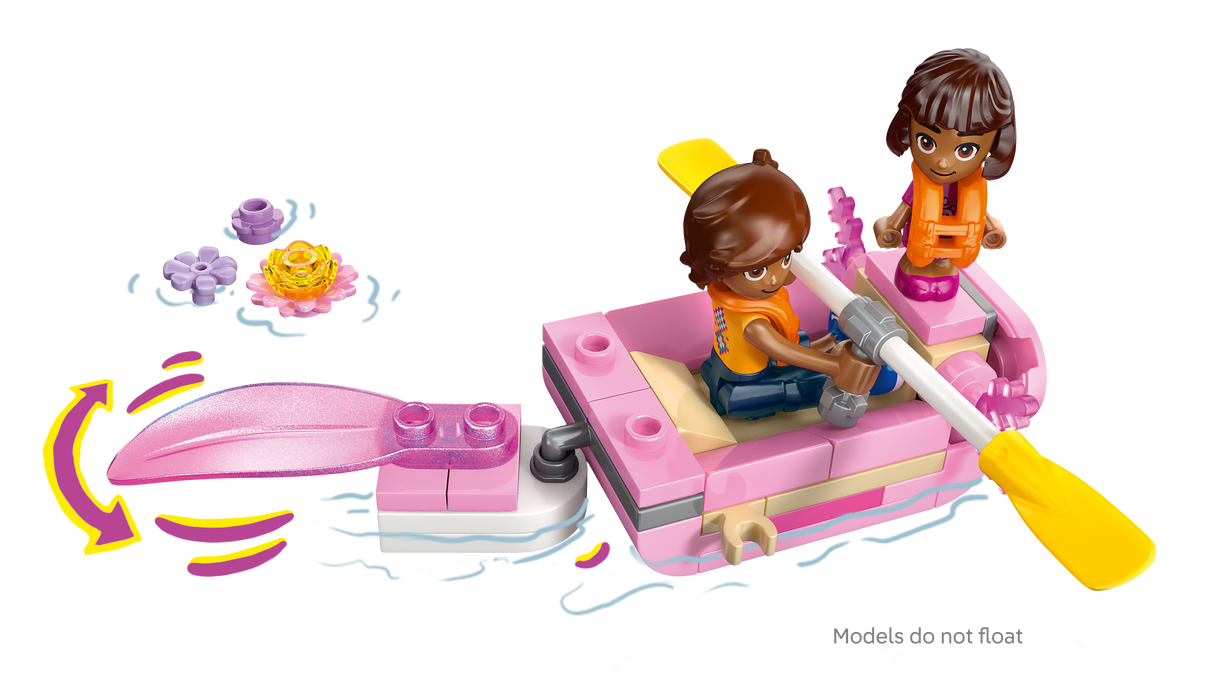LEGO Friends Axolotl Adventure Boat 42681L