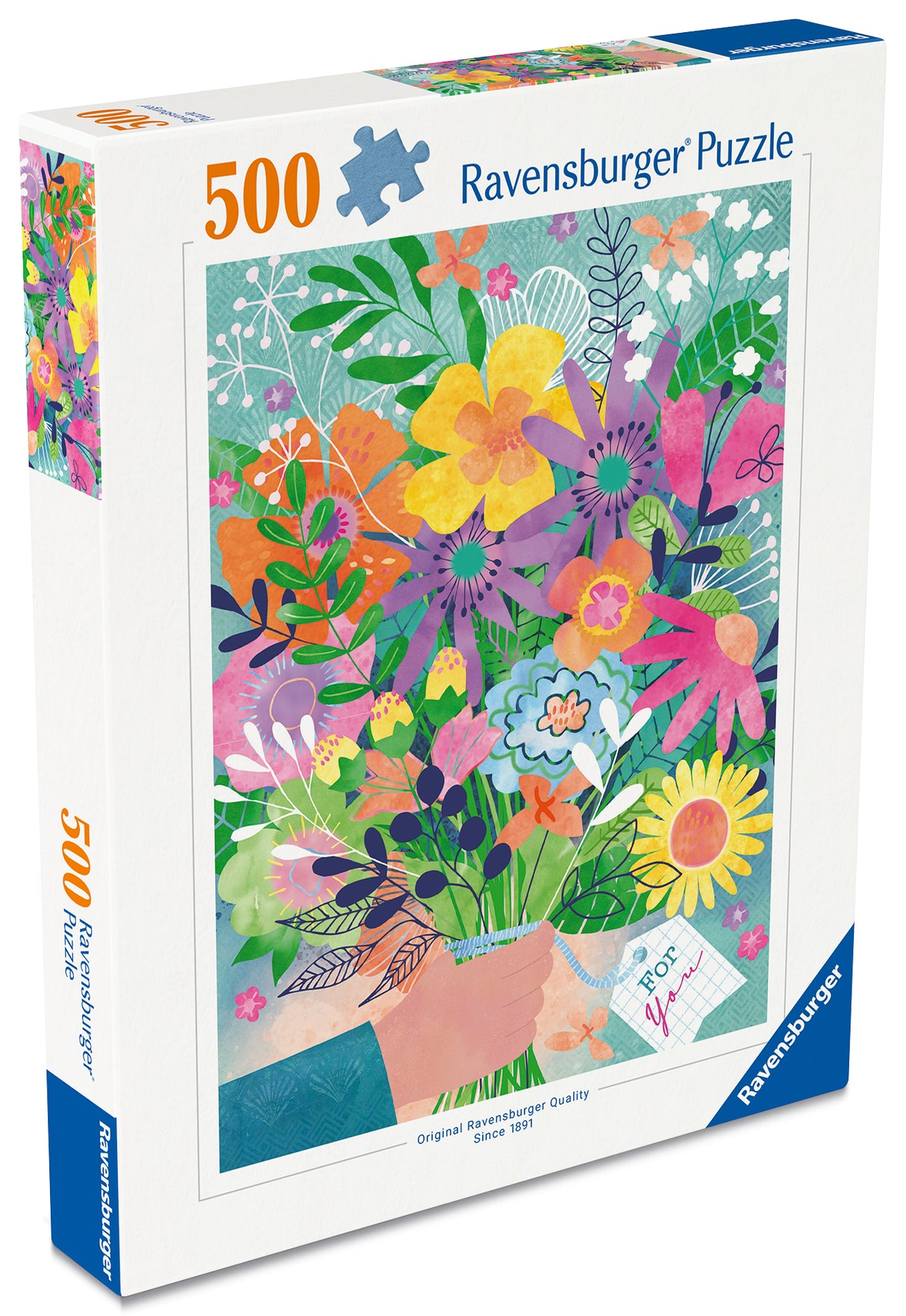 Ravensburger Puzzle 500 Pieces: Flowers For You 12001795V