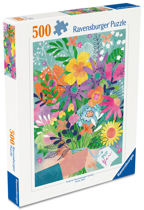 Ravensburger Puzzle 500 Pieces: Flowers For You 12001795V