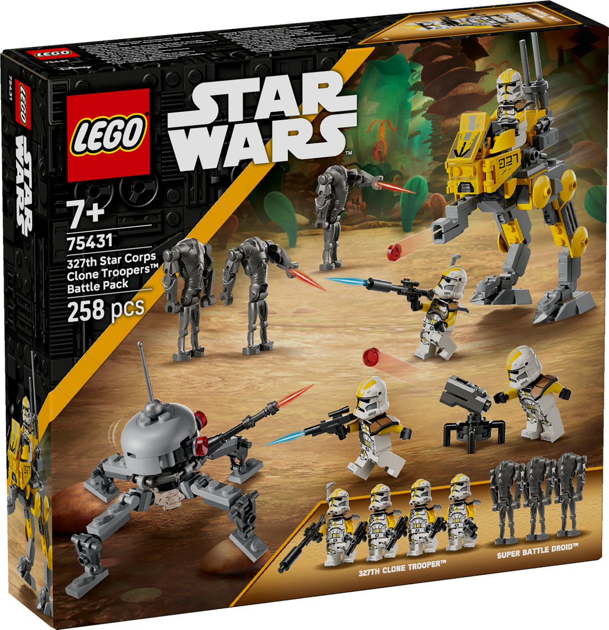 LEGO Star Wars 327th Star Corps Clone Troopers Battle Pack 75431L