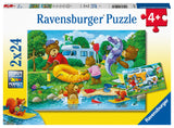 Ravensburger Puzzle 2x24 pc Bears Vacation 052479V