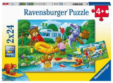 Ravensburger Puzzle 2x24 pc Bears Vacation 052479V
