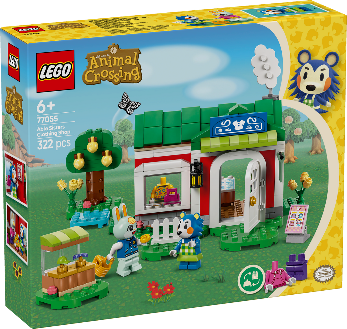LEGO Animal Crossing Able Sisters Clothing Shop 77055L