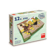 Dino Cube Puzzle 12 pc Domestic Animals  64141D
