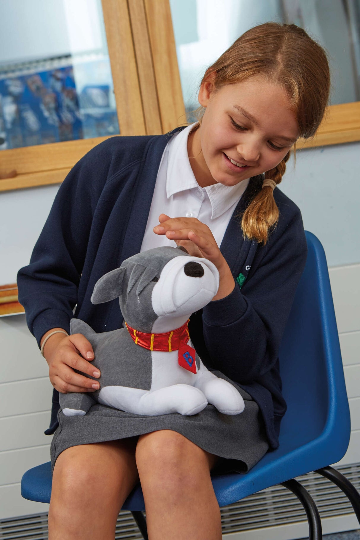 TTS Weighted Lap Buddies & Blanket - Schnauzer SD12678B
