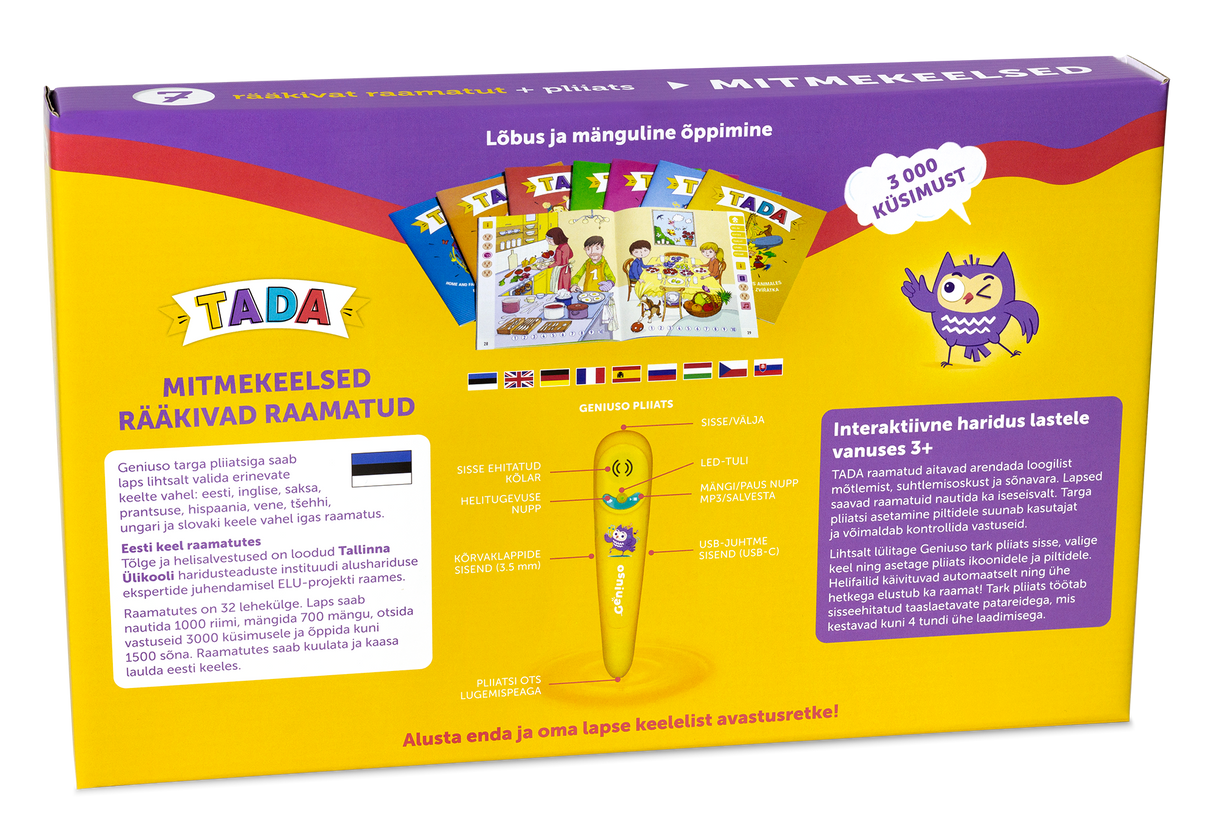 TADA Talking Books Full Set: Pen and Seven Themes 045062G