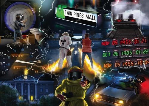 Ravensburger Puzzle 1000 pc The Movie Back to the Future 174515V