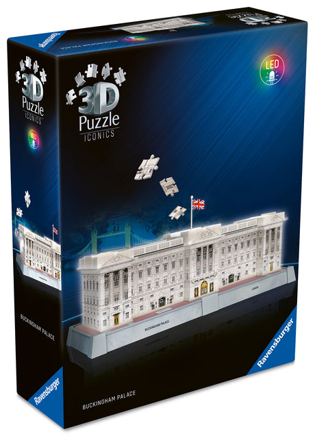 Ravensburger 3D Puzzle With LED Light: Buckingham Palace 12008031V