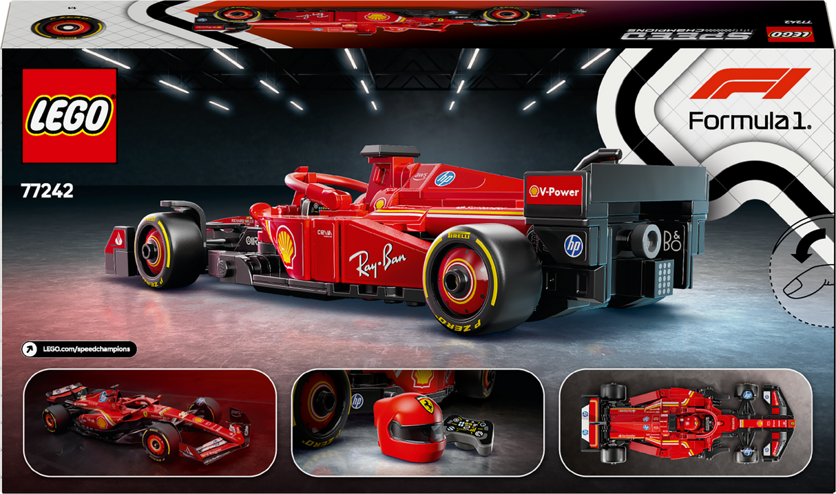 LEGO Speed Champions Ferrari SF-24 F1 Race Car 77242L