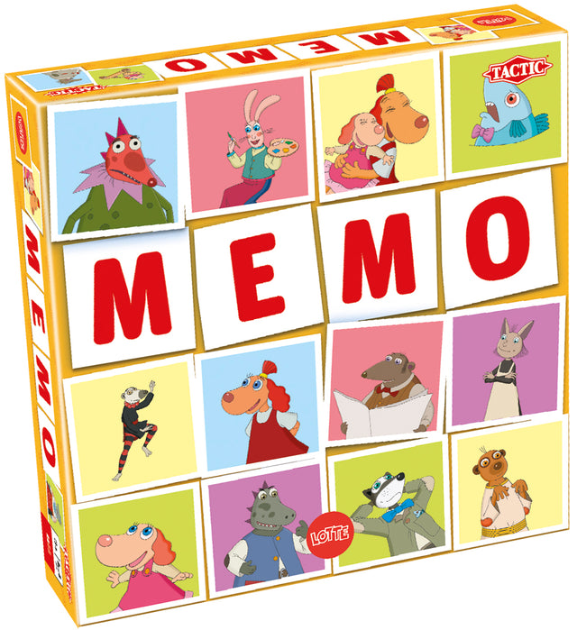 Tactic Board Game  Memo Lotte 56487T