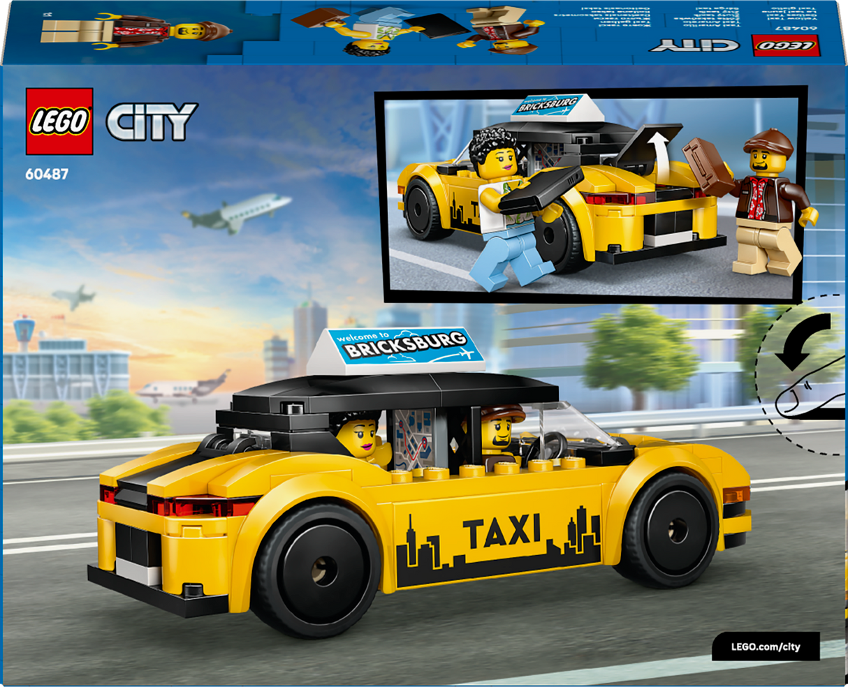 LEGO City Yellow Taxi 60487L