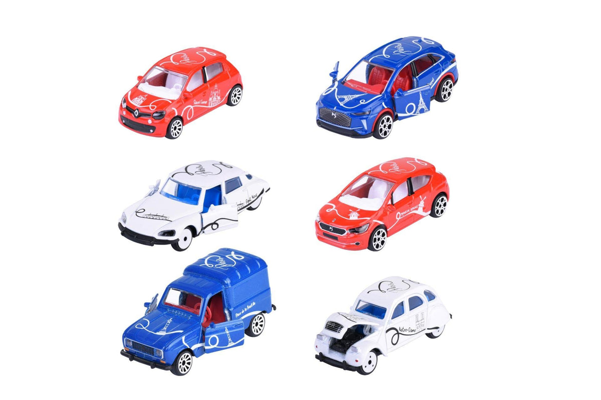 Simba Majorette Premium Cars: French Touch - 6 different 212055011B