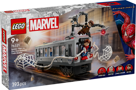 LEGO Super Heroes Spider-Man vs. Doc Ock Subway Train Scene 76321L