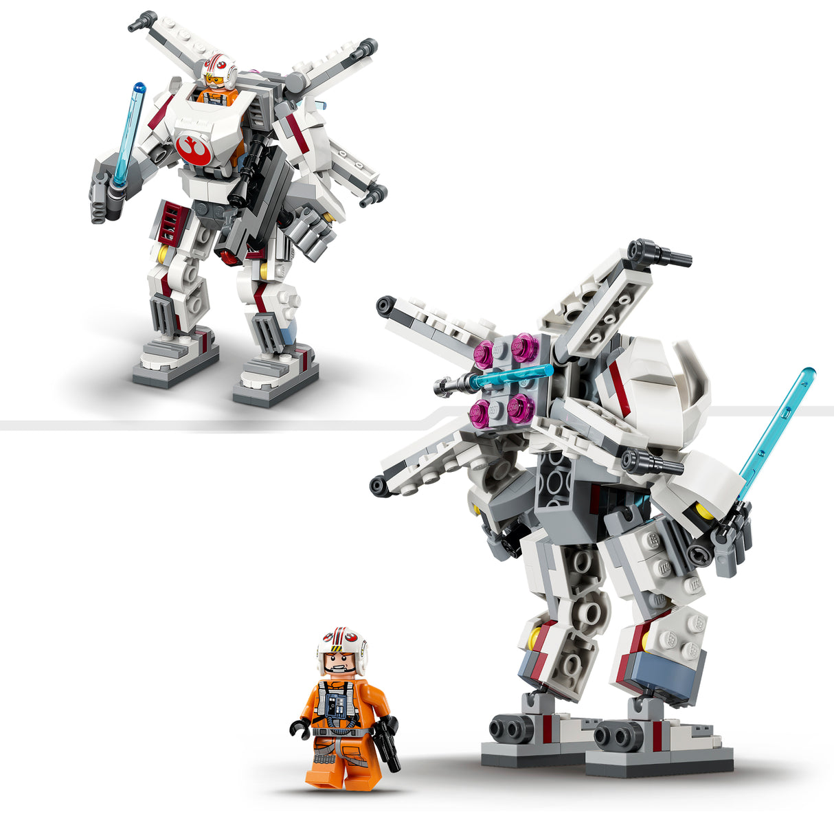 LEGO Star Wars Luke Skywalker X-Wing Mech 75390L