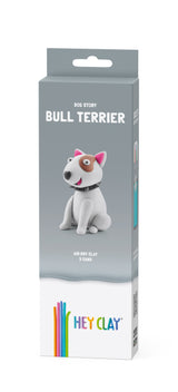 HEY CLAY Modeling Clay Bull Terrier 3 pc
 30119E