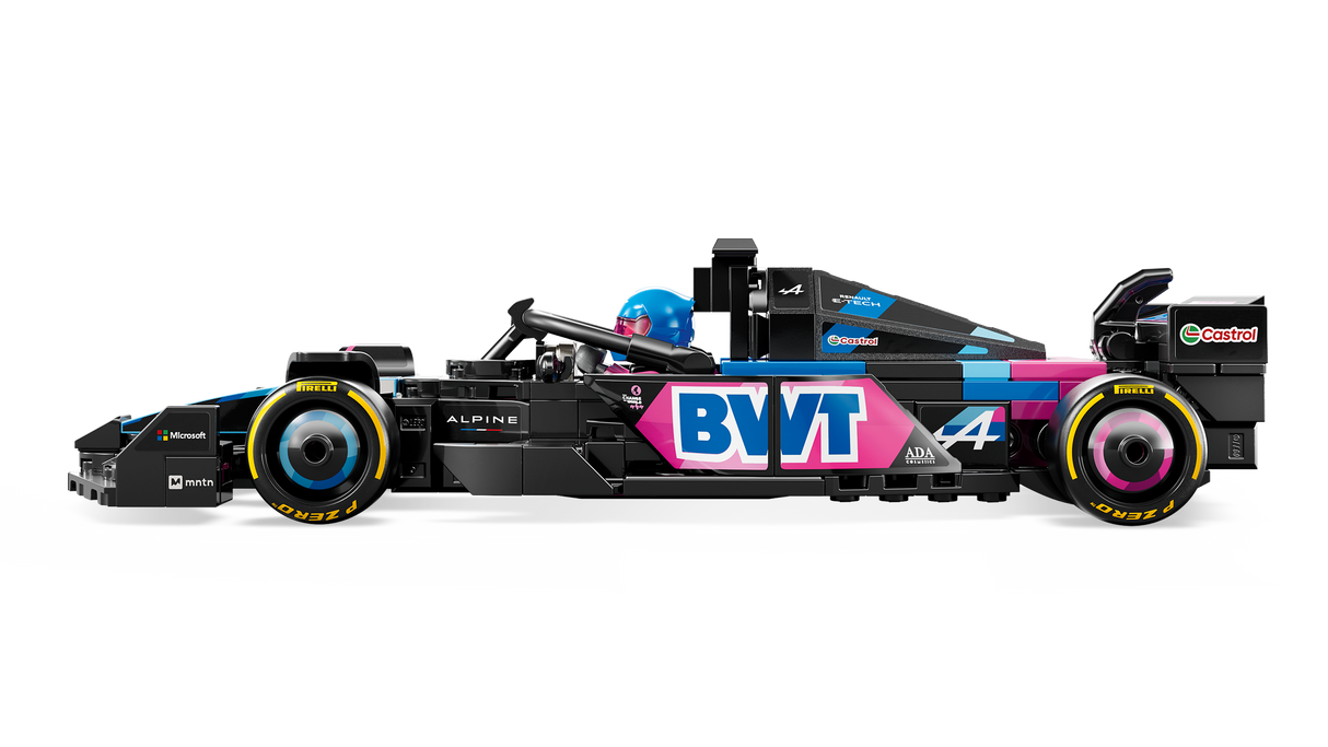 LEGO Speed Champions BWT Alpine F1 Team A524 Race Car 77248L