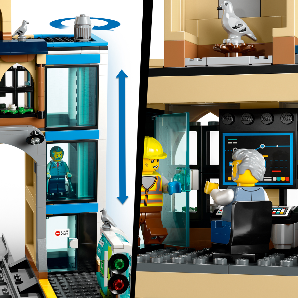 LEGO City Central Train Station
 60469L