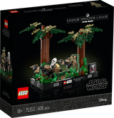 LEGO Star Wars Endor Speeder Chase Diorama 75353L