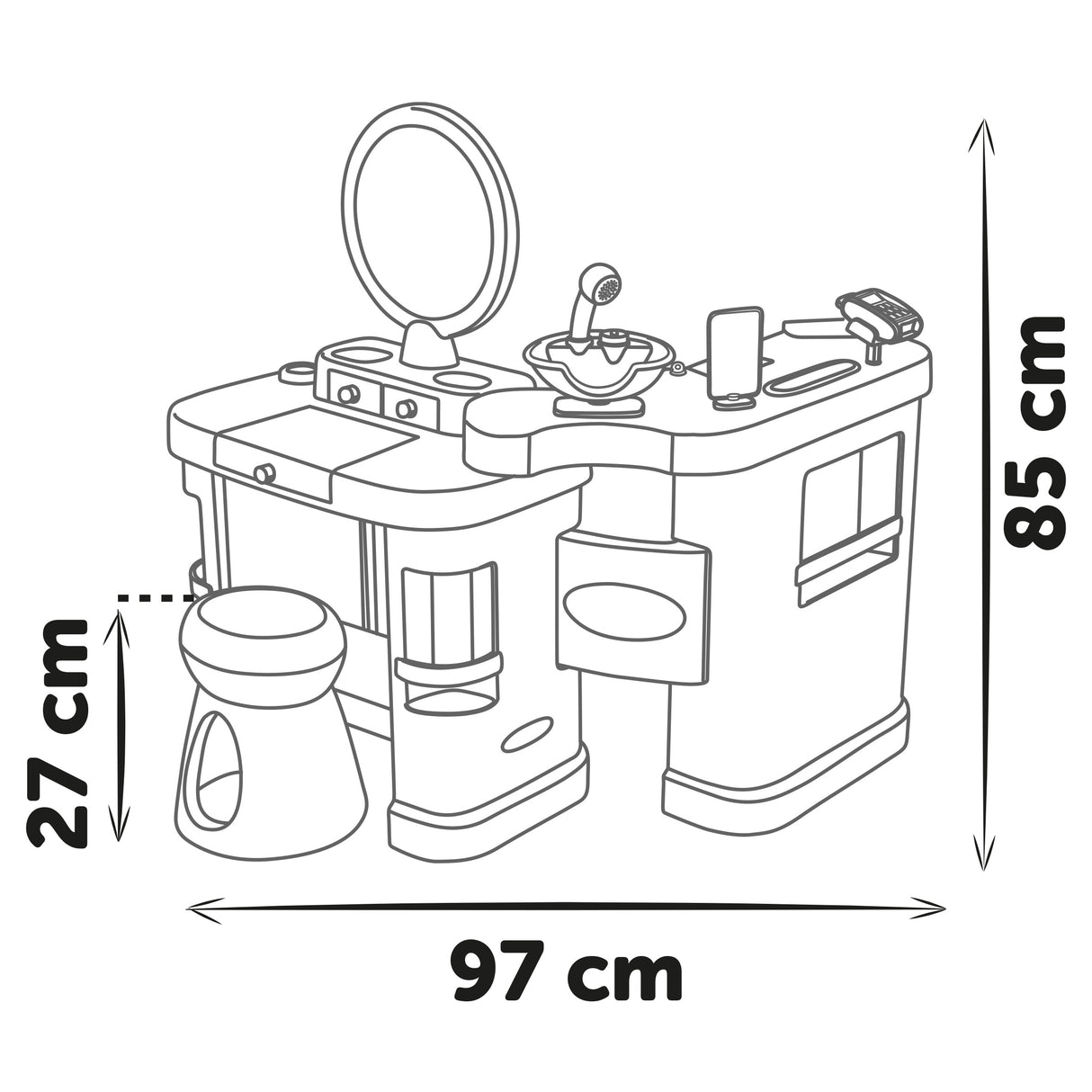 Smoby My Beauty Center 320256S