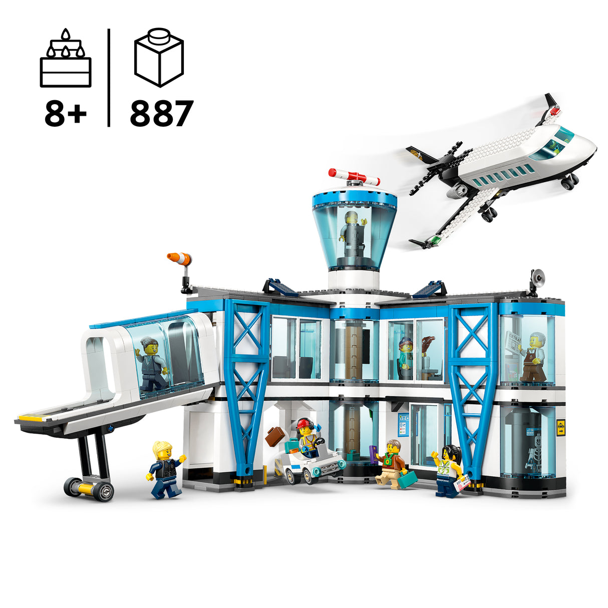 LEGO City Airport with Airplane 60502L