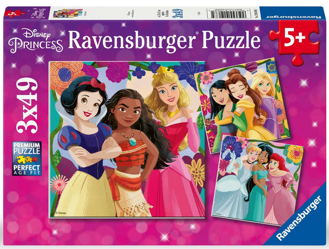 Ravensburger Puzzle 3x49 pc Disney Princesses 12001068V