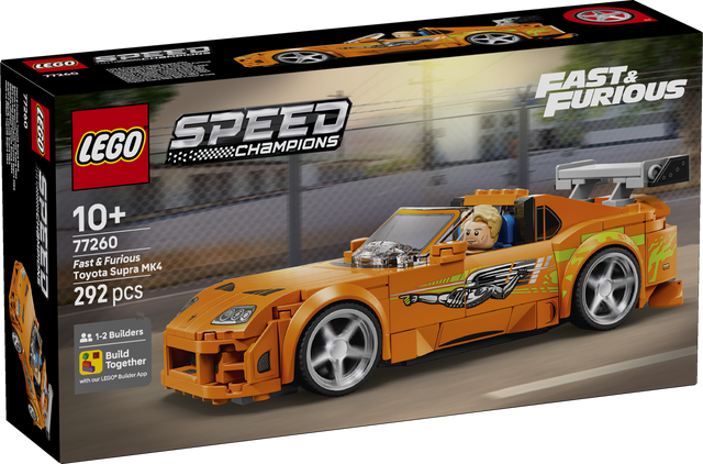 LEGO Speed Champions The Fast and The Furious Toyota Supra MK4 77260L