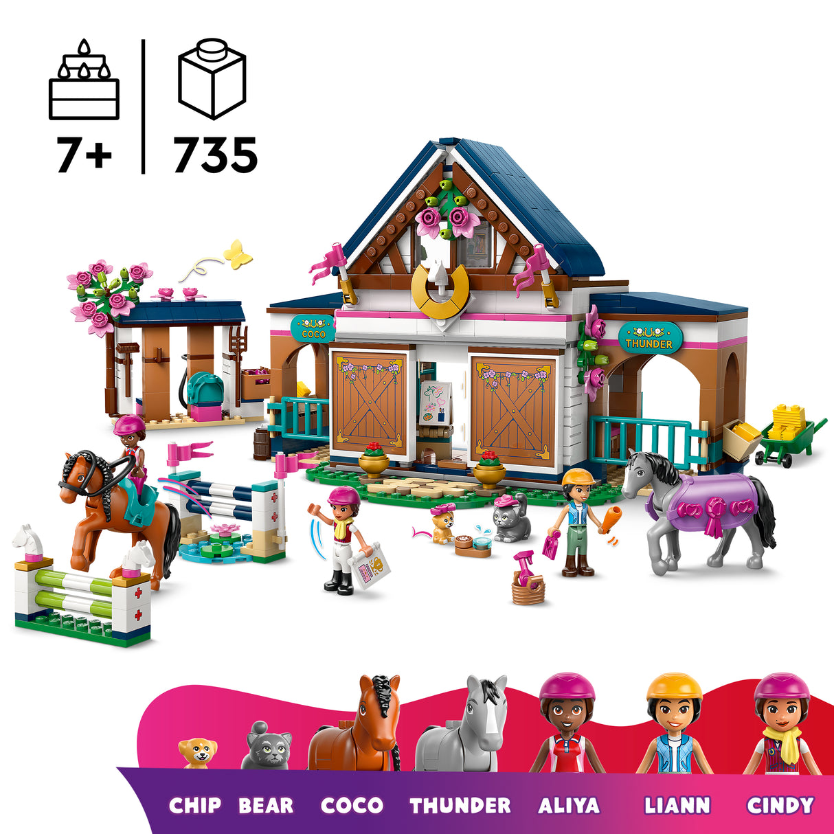LEGO Friends Horse Stable and Riding Academy 42688L