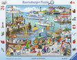 Ravensburger Frame Puzzle 24 pc Day At The Harbour 061525V