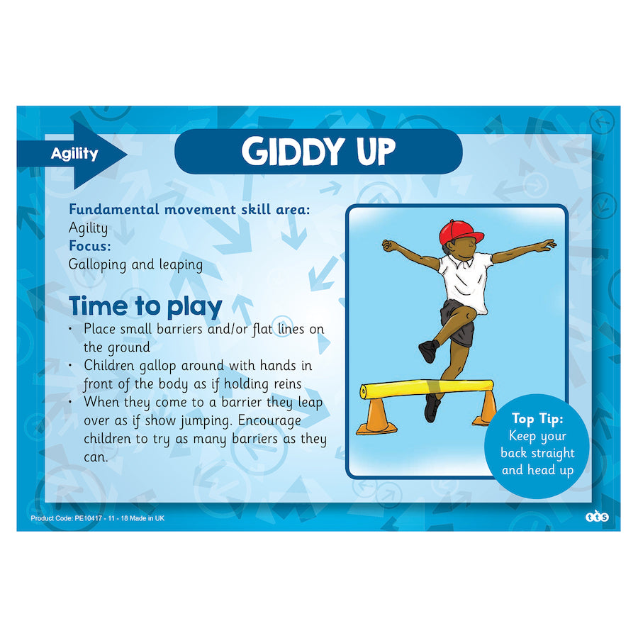 TTS Physical Development Equipment and Activity Cards PE10233B