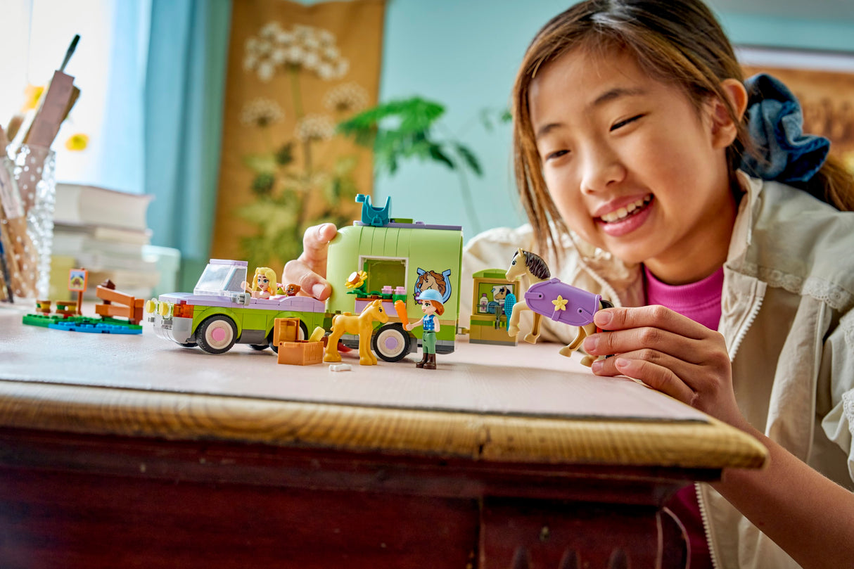 LEGO Friends Horse & Baby Foal Trailer 42695L