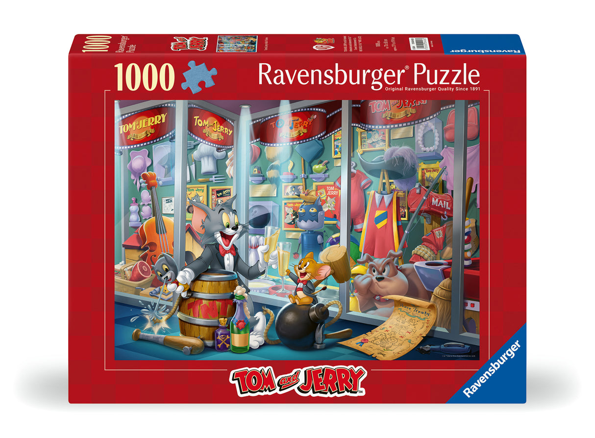 Ravensburger Puzzle 1000 pc Tom & Jerry Cult 12000408V