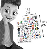 Buki Washable Glow-in-the-Dark Tattoo Set 75 pc TA008I